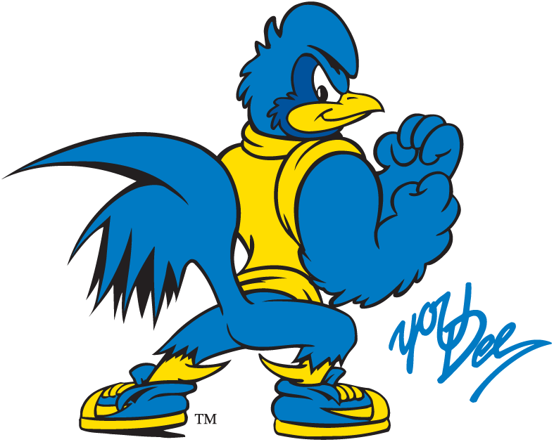 Delaware Blue Hens 1993-Pres Mascot Logo diy DTF decal sticker